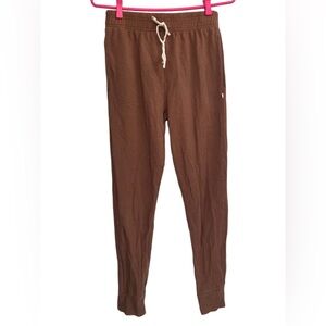 Jax & Lennon pants made in Canada bamboo organic cotton brown small